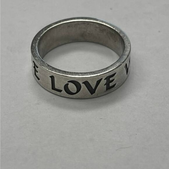James Avery Sterling Silver True Love Waits Purity Cross Band Ring Sz Small 8.5 - Picture 2 of 11